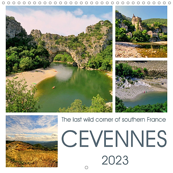 Cevennes, the last wild corner of southern France (Wall Calendar 2023 300 × 300 mm Square), Sabine Löwer