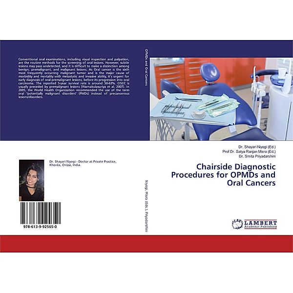 Chairside Diagnostic Procedures for OPMDs and Oral Cancers, Smita Priyadarshini