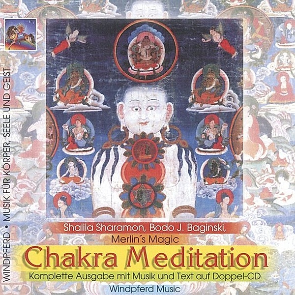 Chakra-Meditation De Luxe,2 Audio-CDs (Komplette Ausgabe), Merlin's Magic, Shalila Sharamon, Bodo J. Baginski