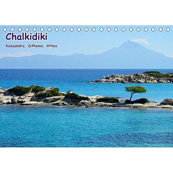 Chalkidiki: Kassandra, Sithonia, Athos (Tischkalender 2020 DIN A5 quer), Helmut Westerdorf