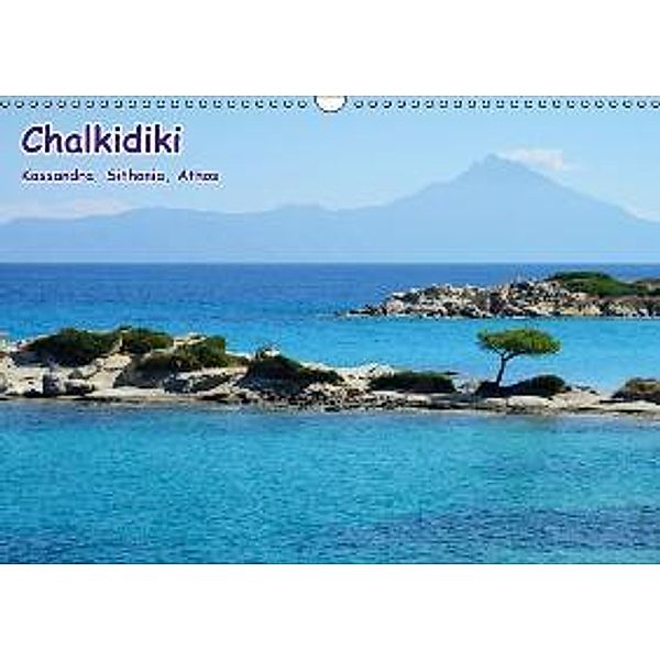 Chalkidiki: Kassandra, Sithonia, Athos (Wandkalender 2016 DIN A3 quer), Helmut Westerdorf