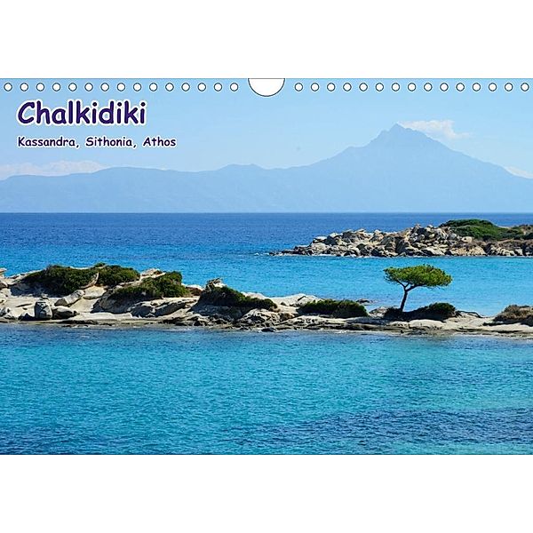 Chalkidiki: Kassandra, Sithonia, Athos (Wandkalender 2020 DIN A4 quer), Helmut Westerdorf