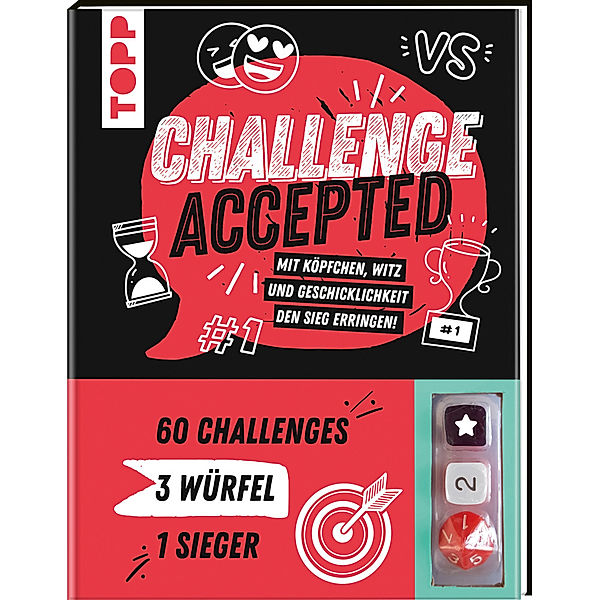 Challenge accepted! Mit 3 Würfeln und 60 Challenges, frechverlag