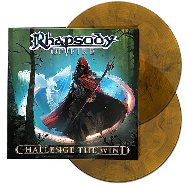 Challenge The Wind (Ltd.Orange Black Marbled 2lp) (Vinyl), Rhapsody Of Fire