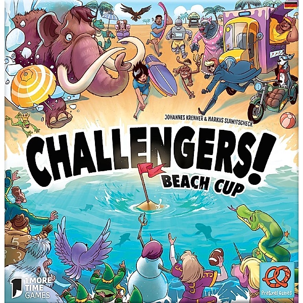Asmodee, Pretzel Games Challengers! Beach Cup (Spiel)