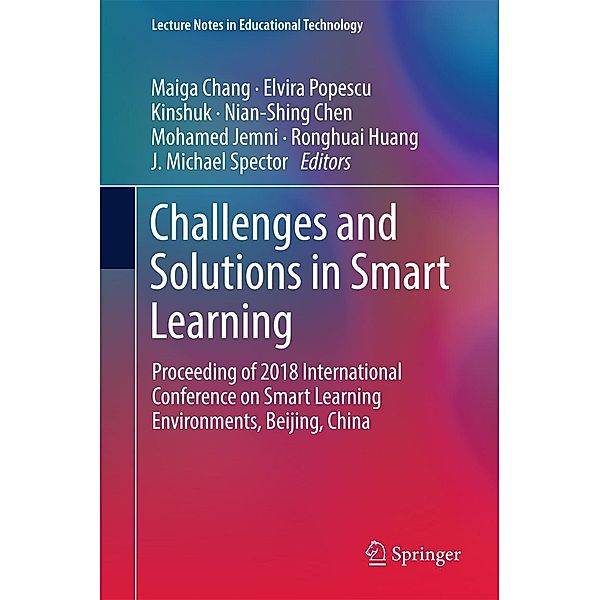 Challenges and Solutions in Smart Learning / Lecture Notes in Educational Technology