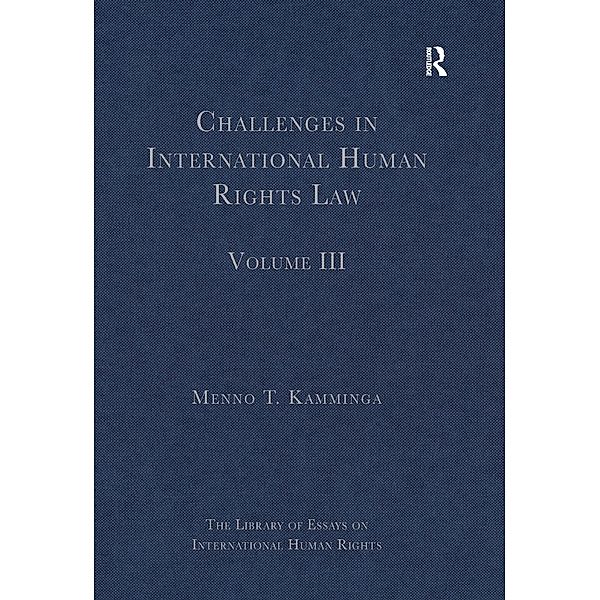 Challenges in International Human Rights Law