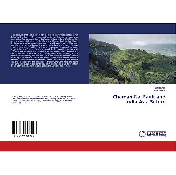 Chaman-Nal Fault and India-Asia Suture, Zahid Khan, Ram Tewari