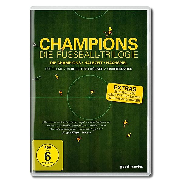 CHAMPIONS - Die Fussball Trilogie (DIE CHAMPIONS, HALBZEIT, NACHSPIEL), Dokumentation