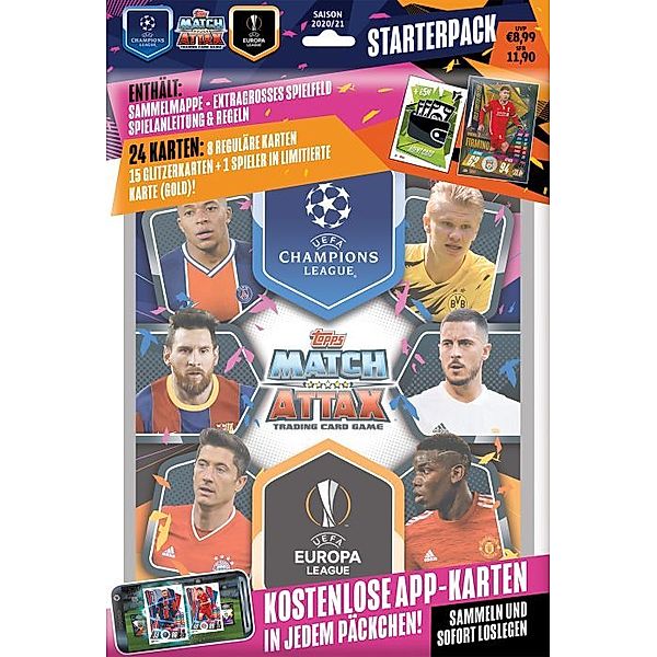 Champions League Match Attax Starterpack 2020/2021