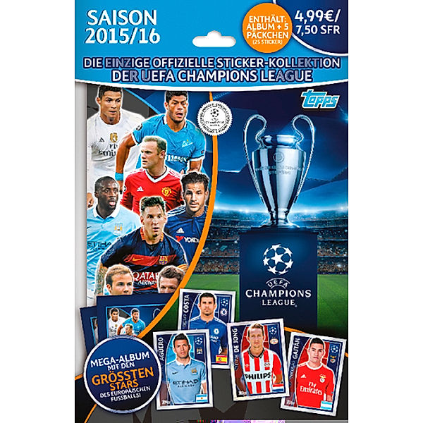 Champions League Sticker-Starterp. 15/