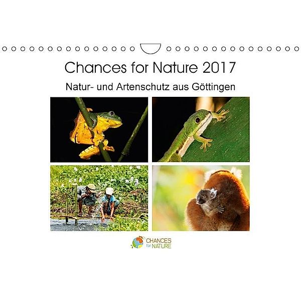 Chances for Nature 2017 - Natur- und Artenschutz aus Göttingen (Wandkalender 2017 DIN A4 quer), Chances for Nature e.V.