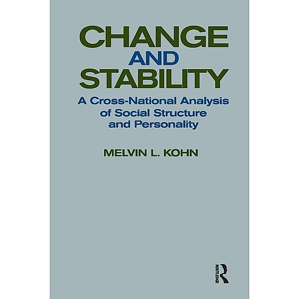 Change and Stability, Melvin L. Kohn