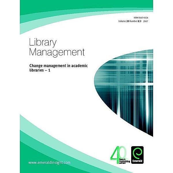 Change management in academic libraries - 1