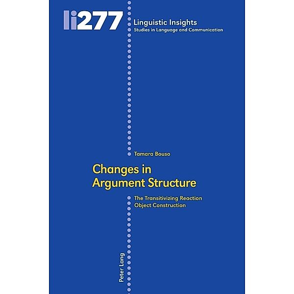 Changes in Argument Structure, Tamara Bouso-Rivas