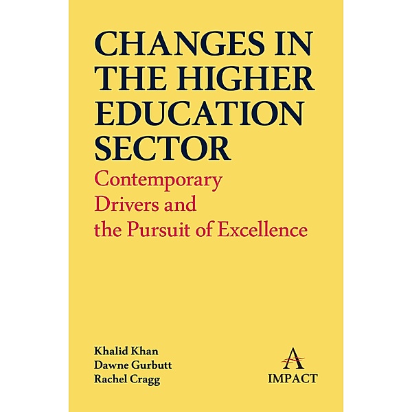 Changes in the Higher Education Sector / Anthem Impact, Khalid Khan, Dawne Gurbutt, Rachel Cragg