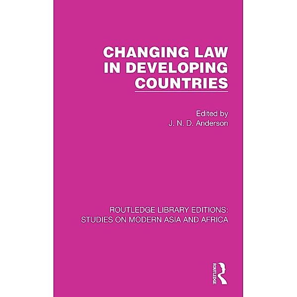 Changing Law in Developing Countries