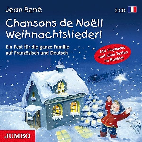 Chansons de Noel! Weihnachtslieder!,Audio-CD, Jean René