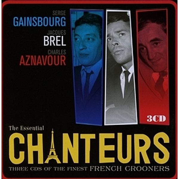 Chanteurs (Lim.Metalbox Edition), S Gainsbourg, J Brel, C Aznavour