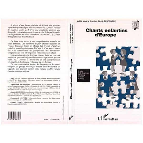 Chants Enfantins d'Europe / Hors-collection, Collectif