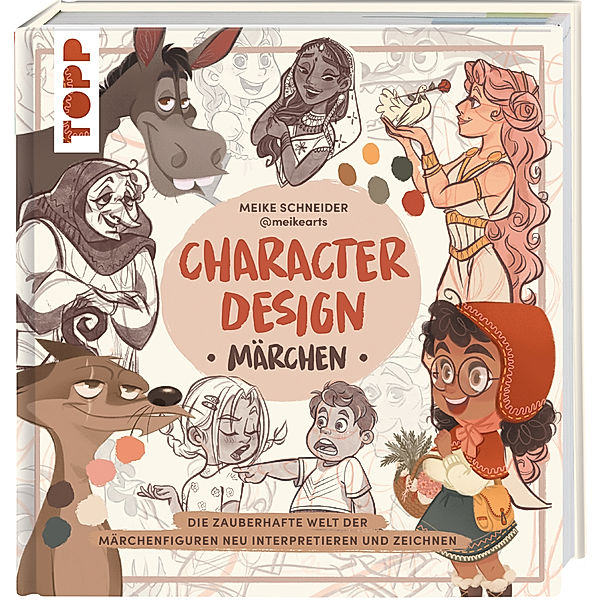 Character Design Märchen, Meike Schneider