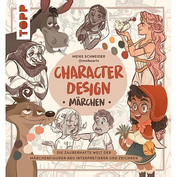 Character Design Märchen, Meike Schneider