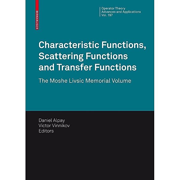 Characteristic Functions, Scattering Functions and Transfer