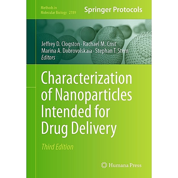 Characterization of Nanoparticles Intended for Drug Delivery / Methods in Molecular Biology Bd.2789