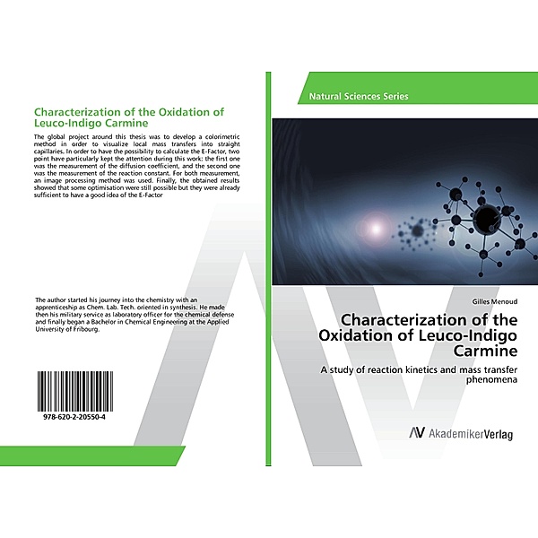 Characterization of the Oxidation of Leuco-Indigo Carmine, Gilles Menoud