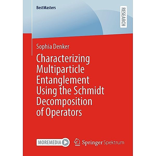 Characterizing Multiparticle Entanglement Using the Schmidt Decomposition of Operators / BestMasters, Sophia Denker