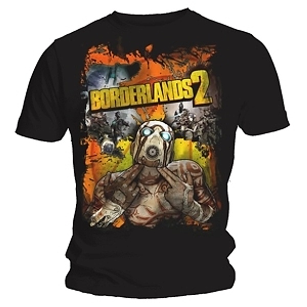 Characters (T-Shirt,Schwarz,Größe S), Borderlands 2