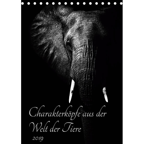 Charakterköpfe aus der Welt der Tiere (Tischkalender 2019 DIN A5 hoch), Kirsten Karius