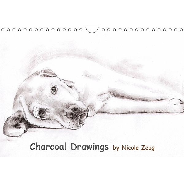 Charcoal Drawings (Wandkalender 2019 DIN A4 quer), Nicole Zeug