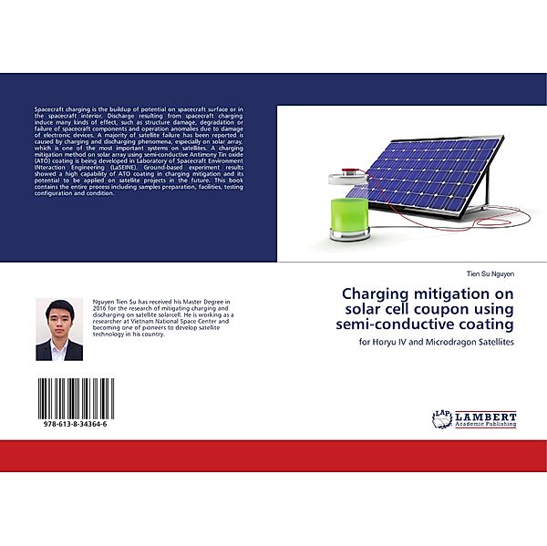 Charging mitigation on solar cell coupon using semi-conductive coating, Tien Su Nguyen