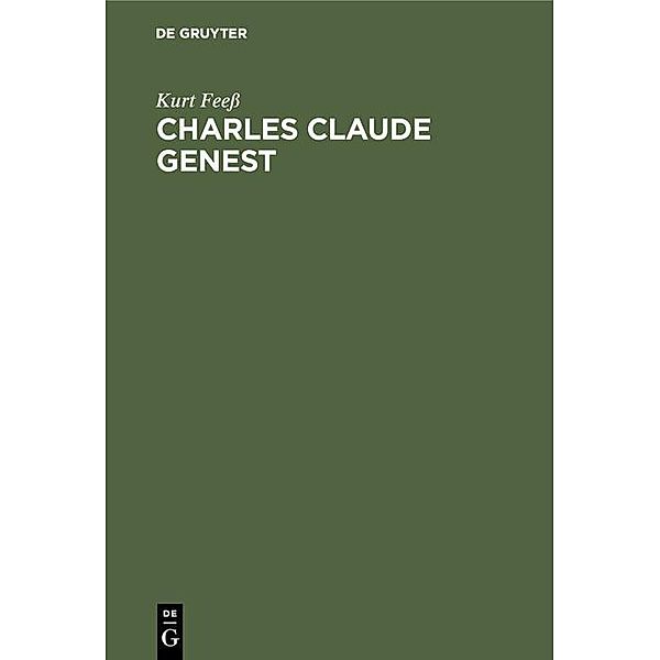 Charles Claude Genest, Kurt Feeß