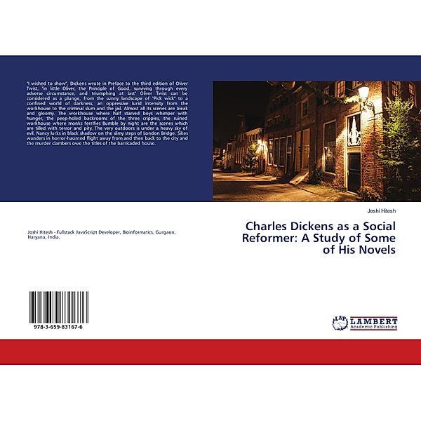 Charles Dickens as a Social Reformer: A Study of Some of His Novels, Joshi Hitesh
