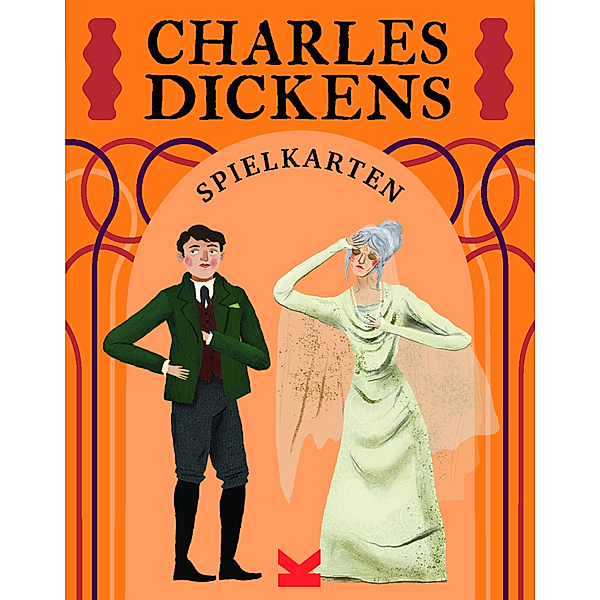 Laurence King Verlag GmbH Charles Dickens Spielkarten, John Mullan