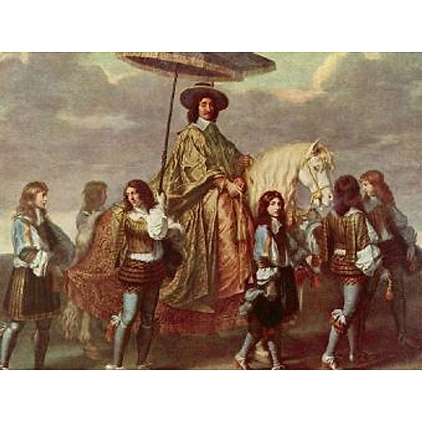 Charles Le Brun - Der Kanzler Séguier beim Einzug Ludwigs XIV. in Paris im Jahre 1660 - 500 Teile (Puzzle)