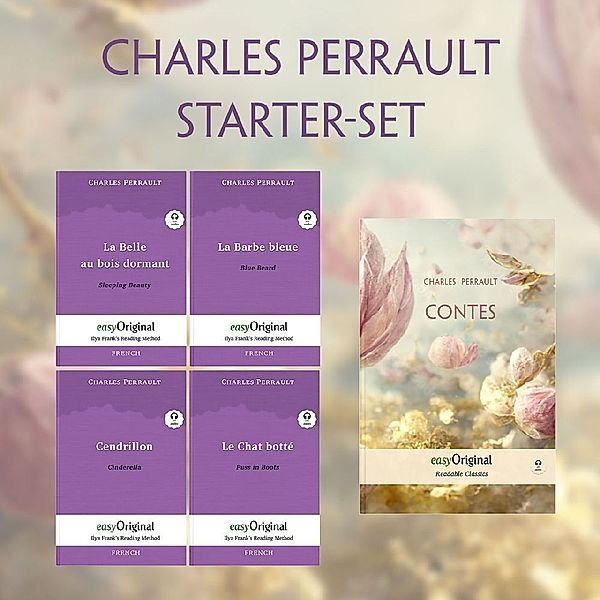 Charles Perrault (with audio-online) - Starter-Set - French-English, m. 1 Audio, m. 1 Audio, 5 Teile, Charles Perrault