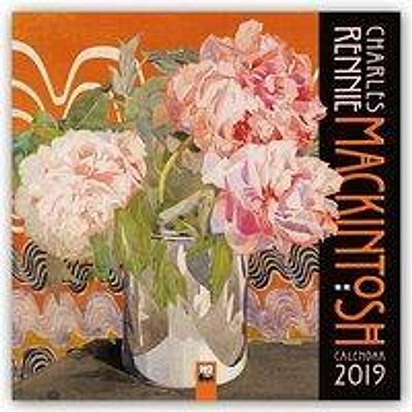 Charles Rennie Mackintosh Wall Calendar 2019 (Art Calendar)