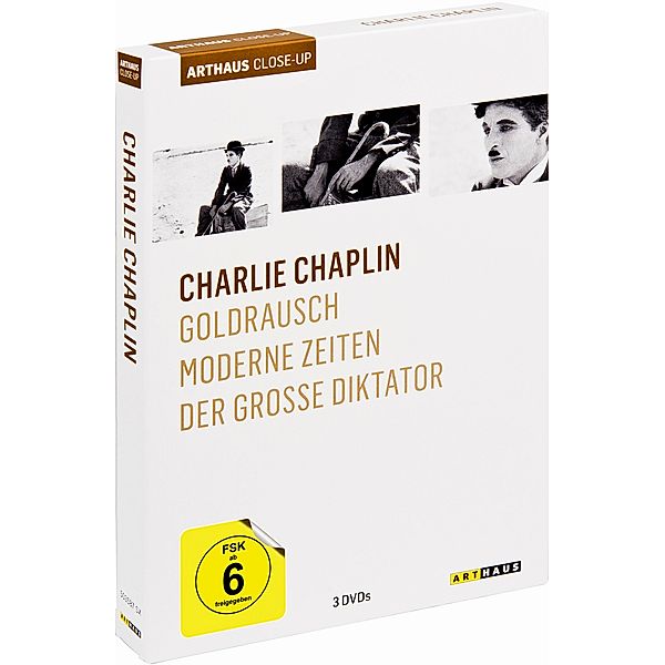 Charlie Chaplin, 3 DVD Box, Charles Chaplin