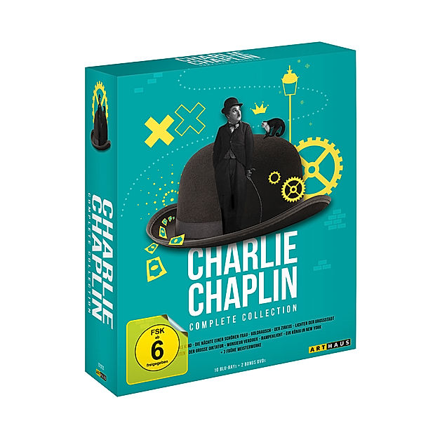 Charlie Chaplin Complete Collection, U.v.m. Charles Chaplin