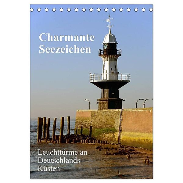 Charmante Seezeichen (Tischkalender 2024 DIN A5 hoch), CALVENDO Monatskalender, Sarnade