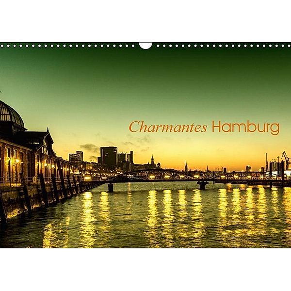 Charmantes Hamburg (Wandkalender 2017 DIN A3 quer), Jürgen Muß