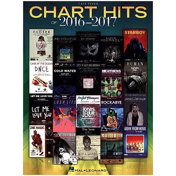 Chart Hits of 2016-2017 (Easy Piano), Various