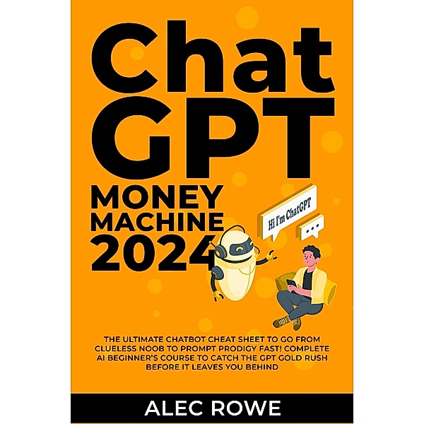 ChatGPT Money Machine 2024 - The Ultimate Chatbot Cheat Sheet to Go From Clueless Noob to Prompt Prodigy Fast! Complete AI Beginner's Course to Catch the GPT Gold Rush Before It Leaves You Behind, Alec Rowe