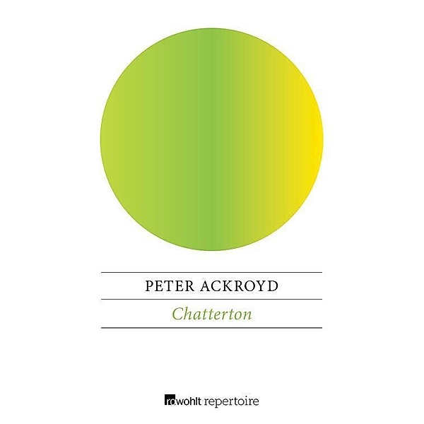 Chatterton, Peter Ackroyd