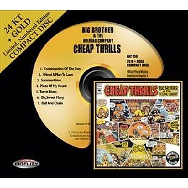 Cheap Thrills-24k Gold-Cd, Big Brother & The Holding Company