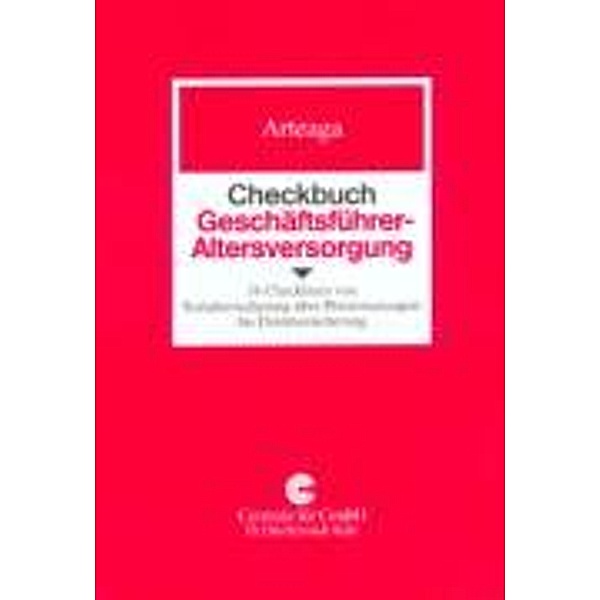 Checkbuch Geschäftsführer-Altersversorgung, Marco S Arteaga