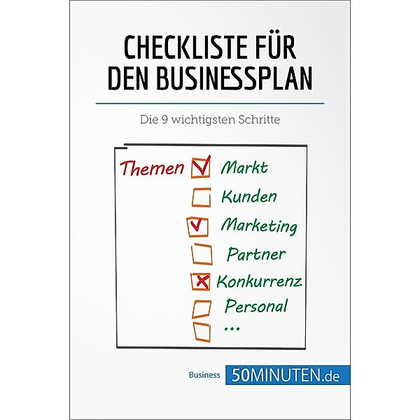 Checkliste für den Businessplan, 50minuten, Antoine Delers